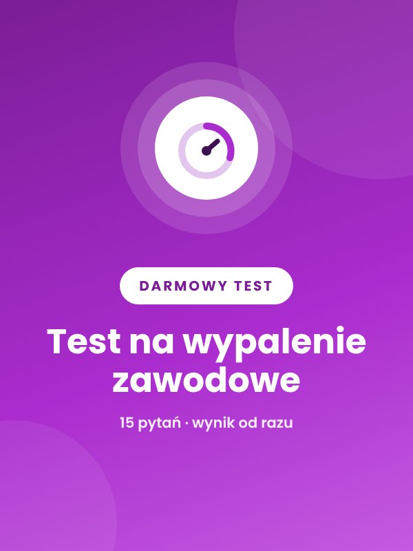 Test na wypalenie zawodowe
